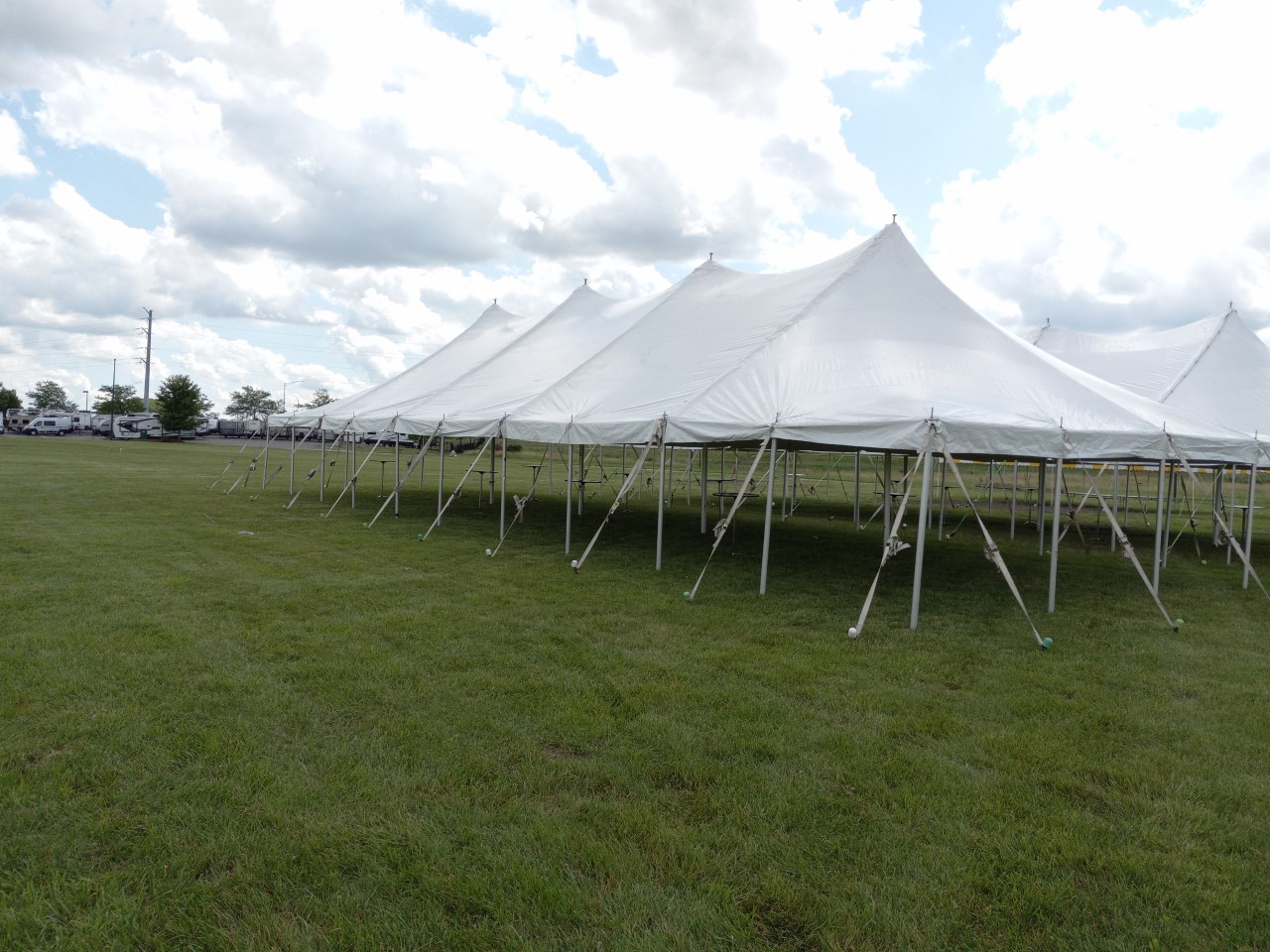 Tent with sidewalls for rent in Chicago